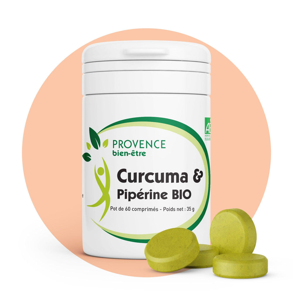 Products Curcuma & Pipérine bio | la racine aux 1000 bienfaits ✨ | 1500 mg de Curcuma & Pipérine 🌱 | Fabriqué en France 🇫🇷