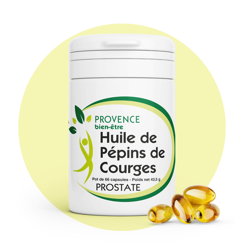 Huile de pépins de Courges à la vitamine E naturelle | Pour la prostate | Fabriqué en France 🇫🇷