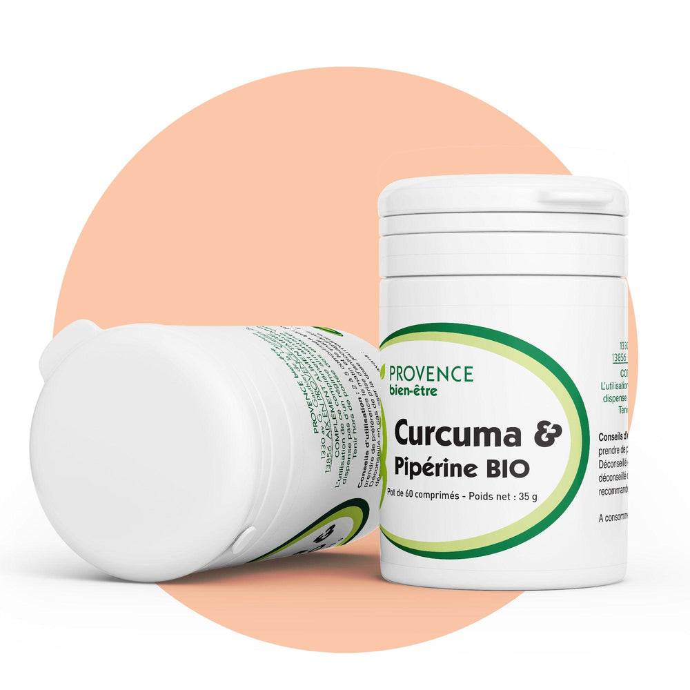 Products Curcuma & Pipérine bio | la racine aux 1000 bienfaits ✨ | 1500 mg de Curcuma & Pipérine 🌱 | Fabriqué en France 🇫🇷