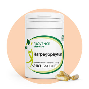 Harpagophytum | Maintenez votre mobilité articulaire 🦵| 1500 mg | Vegan ✅ | Fabriqué en France 🇫🇷