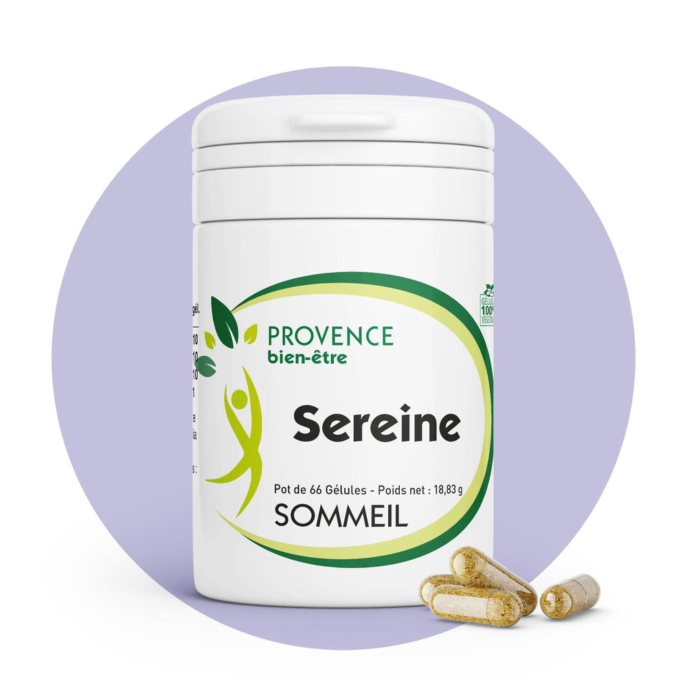 Complexe Sereine | Sommeil profond et réparateur 🤗💤| 1 mg de Mélatonine | Sans accoutumance | Fabriqué en France 🇫🇷