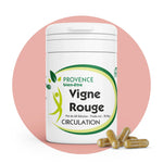 Vigne Rouge | Tonifiez votre circulation 🦵 | 1440 mg d'actifs naturels 🌱 | Fabriqué en France 🇫🇷